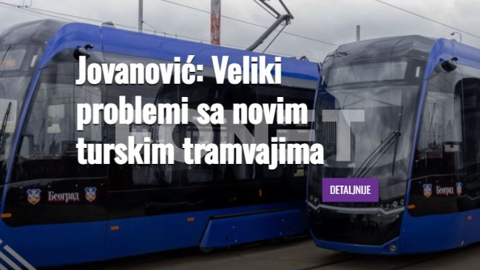 Problemi s tramvajima?